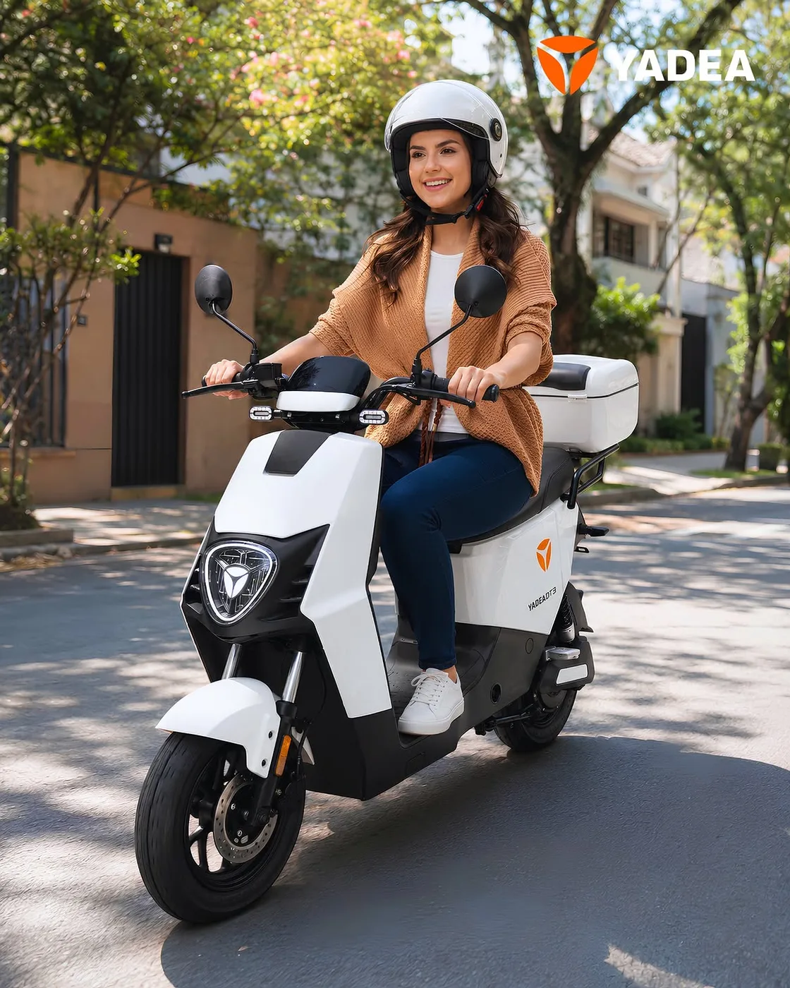 Yadea DT3 — Em movimento